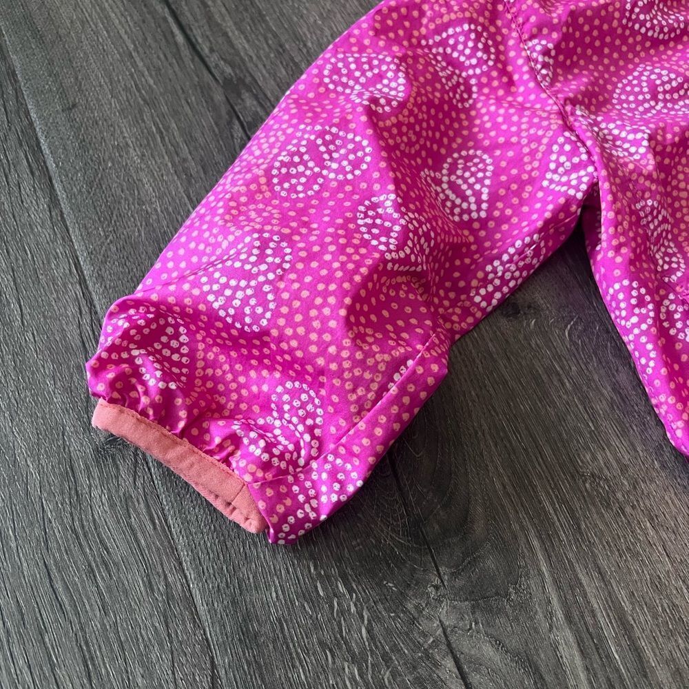 Pink Heart Patterned Hooded Jacket - Picture 4 of 6